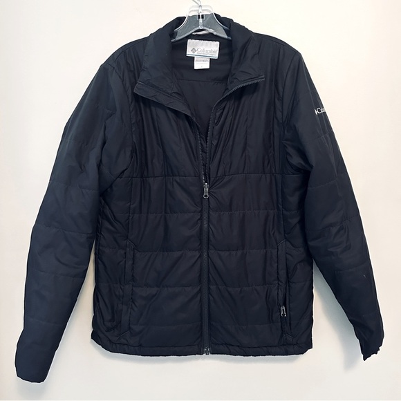 Columbia Mens Interchange Quilted Lightweight Black Lining Jacket Size S - Picture 1 of 11